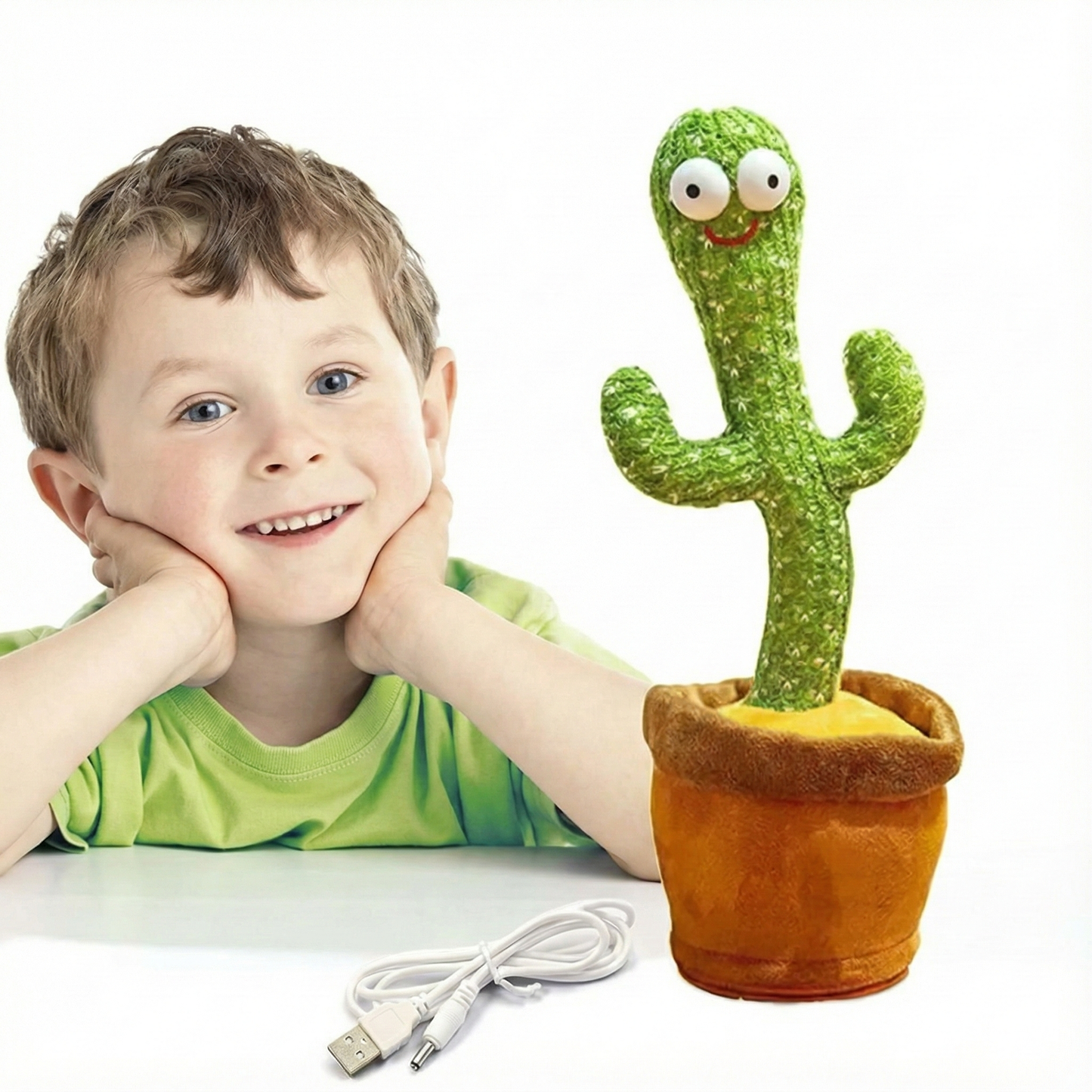 LED Musical Dancing & Mimicry Cactus Toy